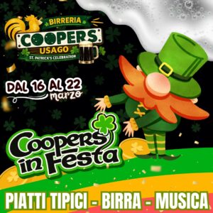 COOPERS ST. PATRICK COOPERS ST. PATRICK