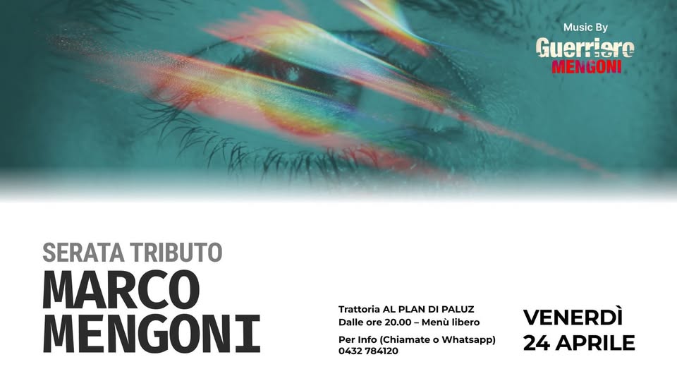 🔥 MARCO MENGONI SERATA TRIBUTO - Live al PLAN DI PALUZ 😎 - EventiFVG.it
