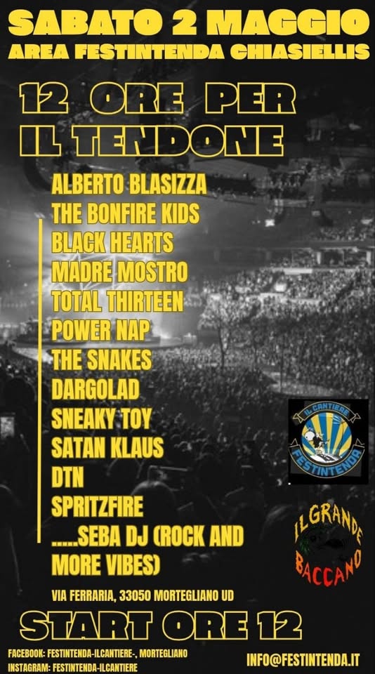 12 ore per il tendone 2026 1 - 12 ore per il tendone 2026 - EventiFVG.it