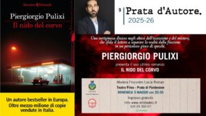 A Prata d’Autore Piergiorgio Pulixi presenta il suo ultimo libro Il nido del corvo