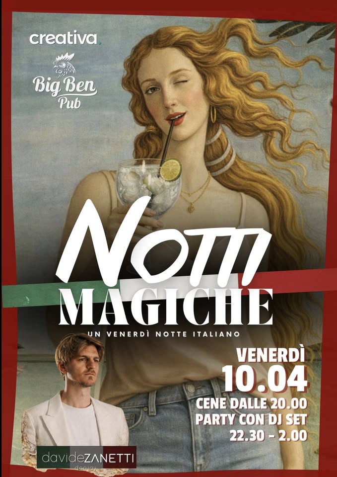 Notte Italiana 🇮🇹✨ - EventiFVG.it