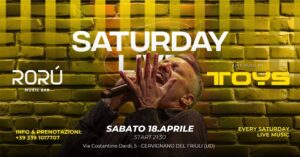 SATURDAY LIVE | SABATO 18 APRILE | TOYS: TRIBUTE BAND QUEEN