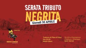 🔥 NEGRITA Tribute Band – SERATA LIVE alla Trattoria al Plan di Paluz 🎵