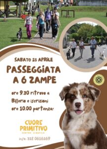 PASSEGGIATA A 6 ZAMPE