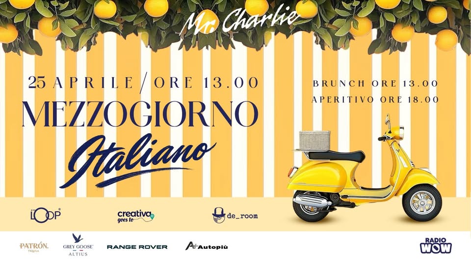 Mezzogiorno Italiano - Mr.Charlie Brunch - EventiFVG.it