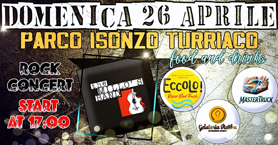 THE MILLO'S BAND IN PARCO ISONZO A TURRIACO - EventiFVG.it