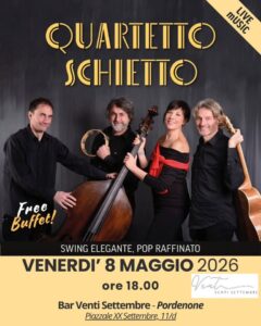 Quartetto Schietto al Venti Settembre PN