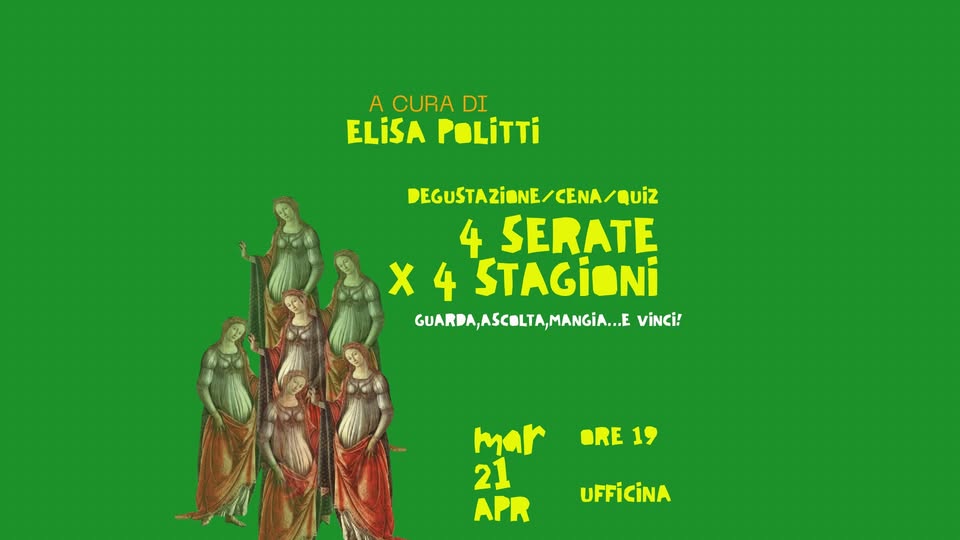 4 SERATE X 4 STAGIONI - EventiFVG.it