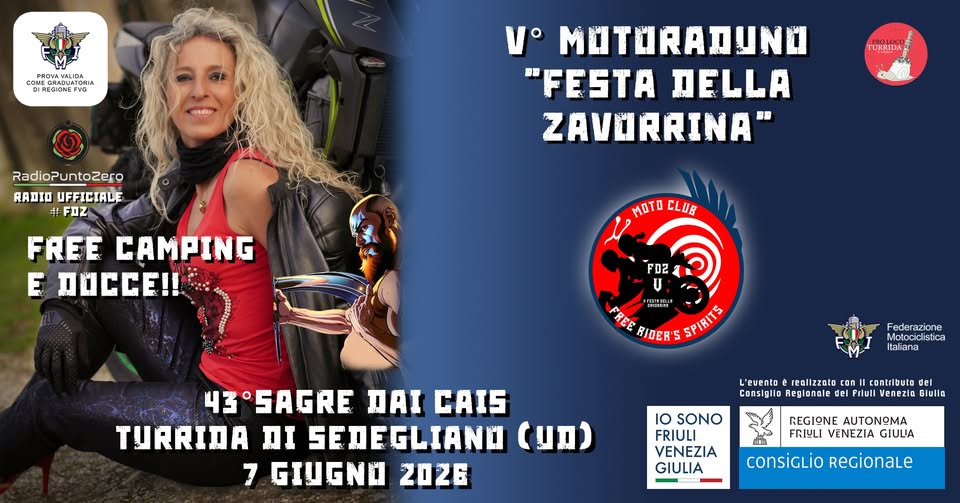 V° Motoraduno Festa della Zavorrina - EventiFVG.it