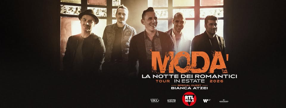 MODÀ — La Notte Dei Romantici In Estate Tour // Codroipo (UD) 5.7 - EventiFVG.it