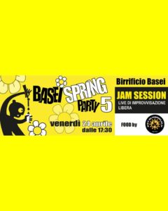 BASEI SPRING PARTY #5 -Birra, BBQ & Jam session