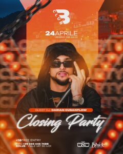 Closing Season Party – 24 Aprile 2026 – B Club