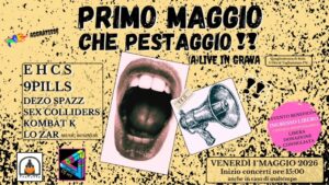 Primo Maggio Che Pestaggio A-Live in Grava