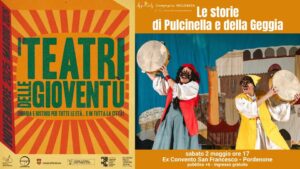 A Pordenone i teatri delle gioventù Compagnia Hellequin Le storie di Pulcinella e della Geggia