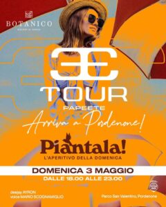 PIANTALA! 🌱 L’aperitivo della domenica al Parco San Valentino a Pordenone 🪐 3 maggio