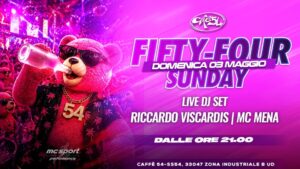 Fifty-Four Sunday – Domenica 3 Maggio