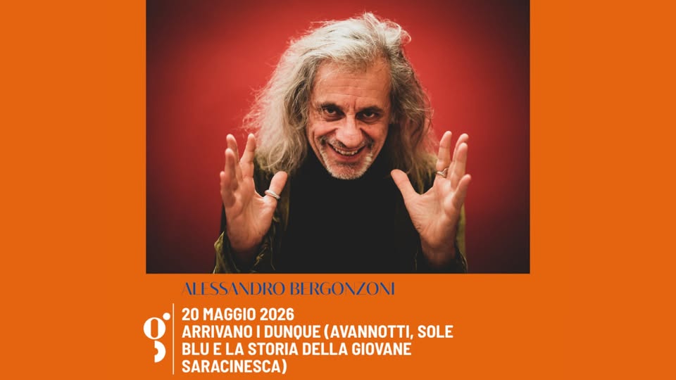 ARRIVANO I DUNQUE di e con ALESSANDRO BERGONZONI - EventiFVG.it