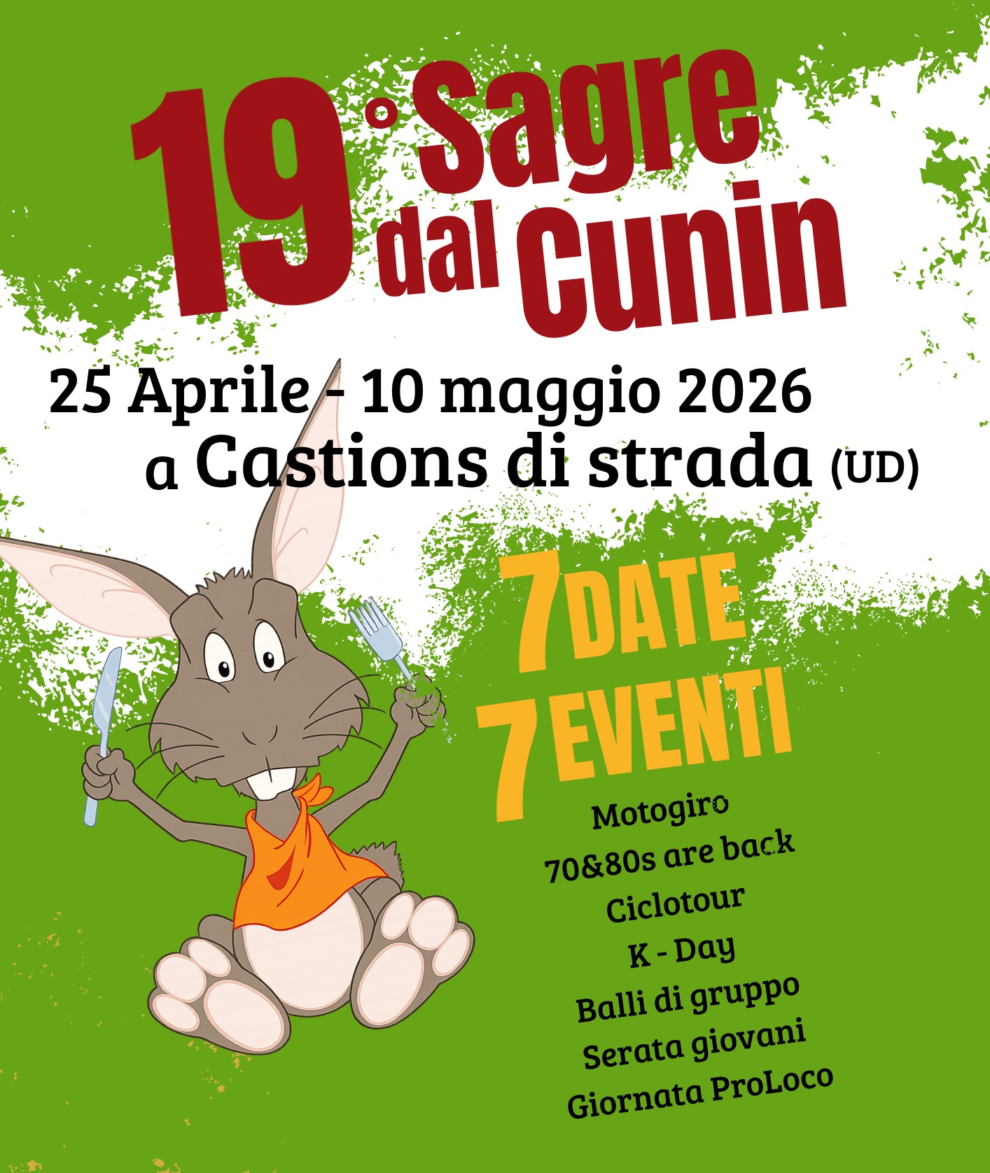 Sagra dal Cunin, Castions di Strada, Udine