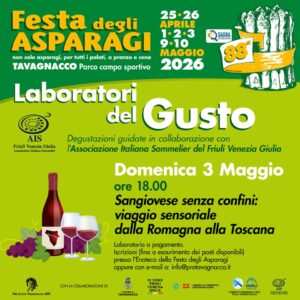 Degustazione guidata in collaborazione con Ais Fvg