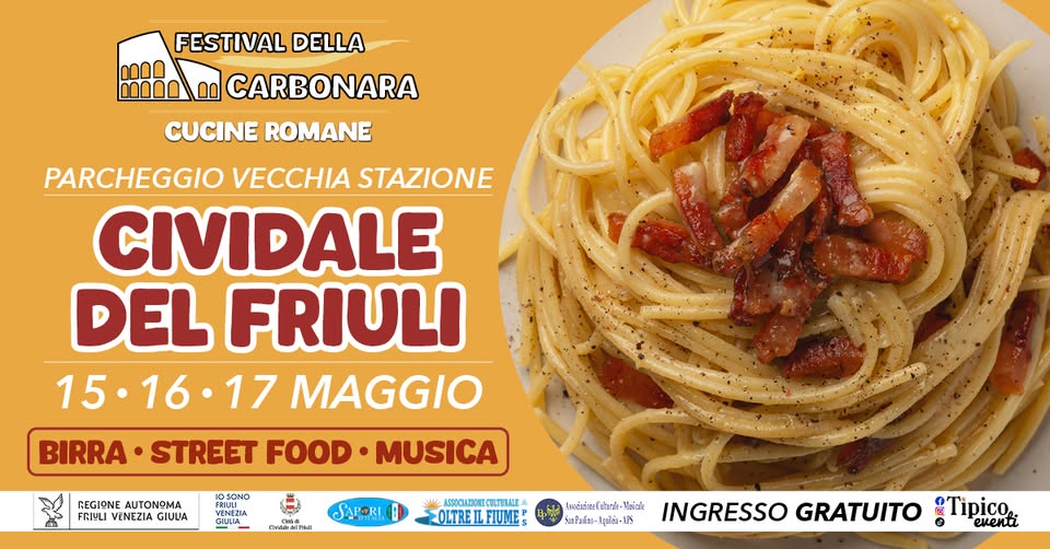 CIVIDALE DEL FRIULI (UD) - FESTIVAL DELLA CARBONARA | Cucine Romane - EventiFVG.it