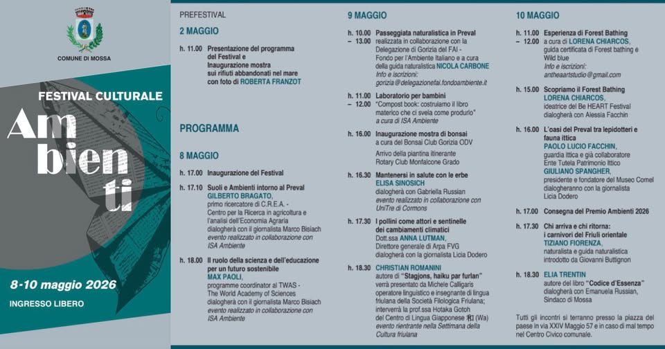 Ambienti - Festival Culturale - EventiFVG.it