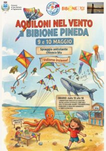 Aquiloni nel Vento a Bibione Pineda