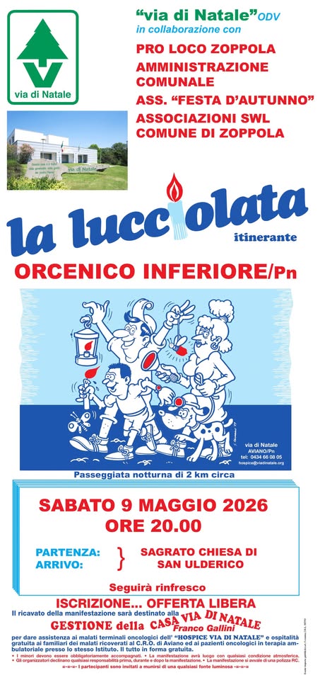 Lucciolata a Orcenico Inferiore (Pn) - EventiFVG.it