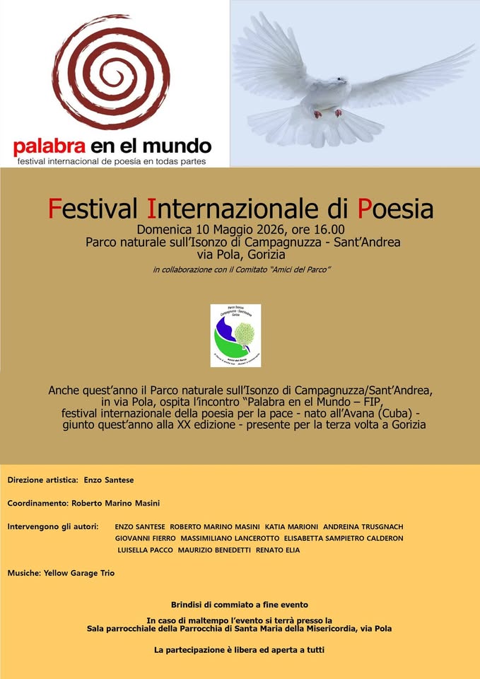 Festival Internazionale di Poesia per la Pace "Palabra en el Mundo" - EventiFVG.it