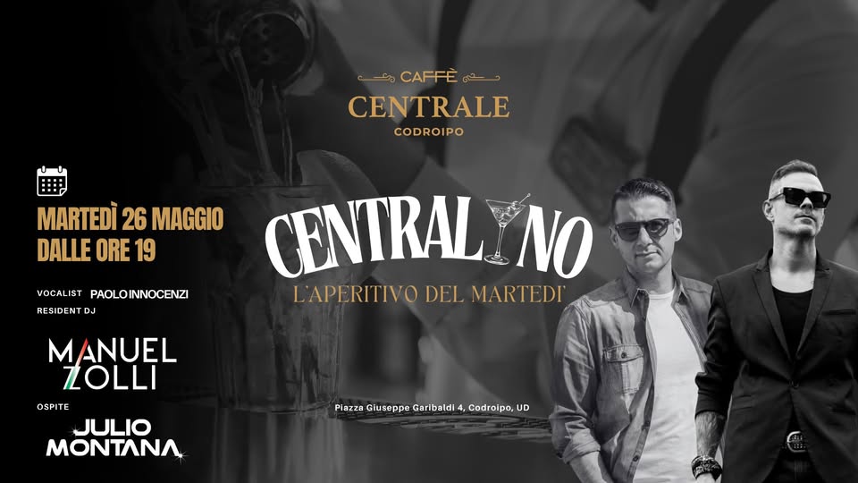 ⚡️CENTRALINO — Seconda chiamata - ⚡️CENTRALINO — Seconda chiamata - EventiFVG.it