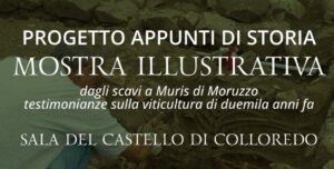 “Dagli scavi di Moruzzo testimonianze sulla viticoltura di duemila anni fa”