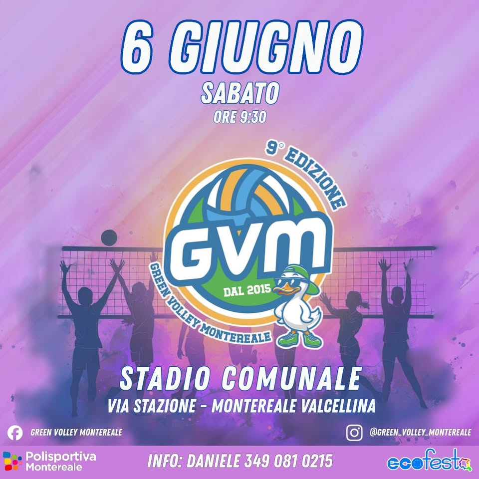GREEN VOLLEY MONTEREALE 9° EDIZIONE - EventiFVG.it