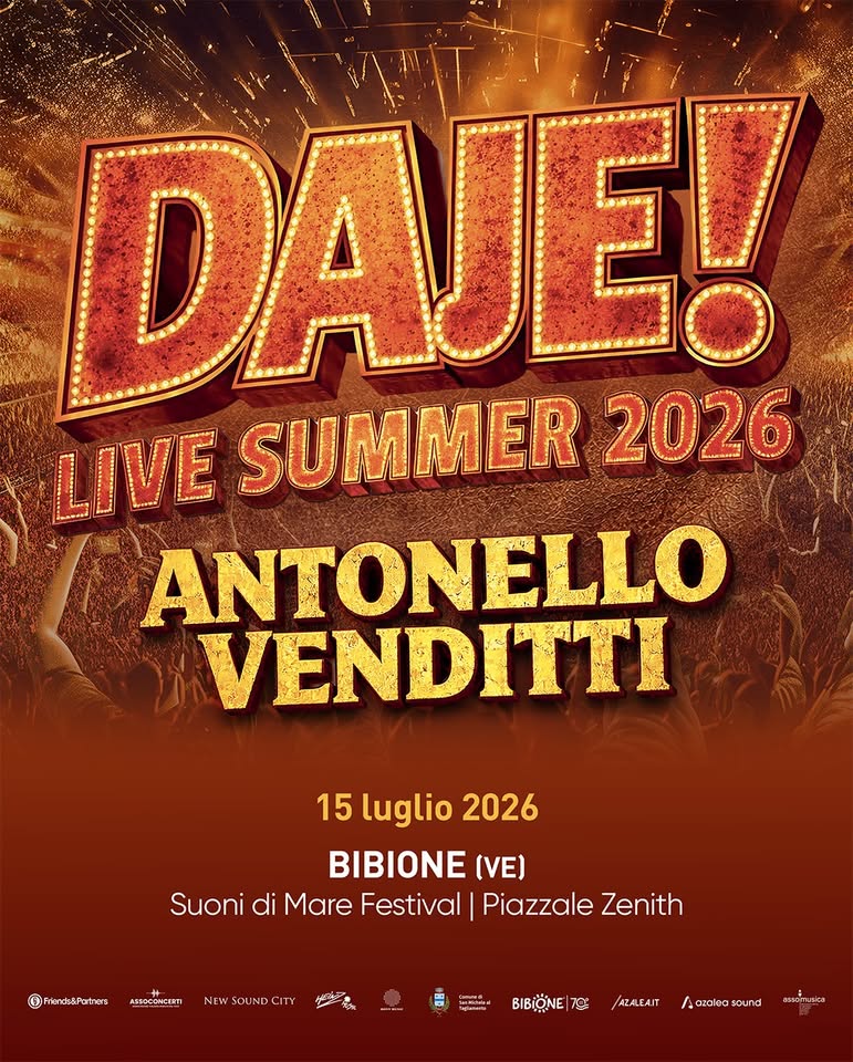 Suoni di mare - Antonello Venditti in concerto - EventiFVG.it