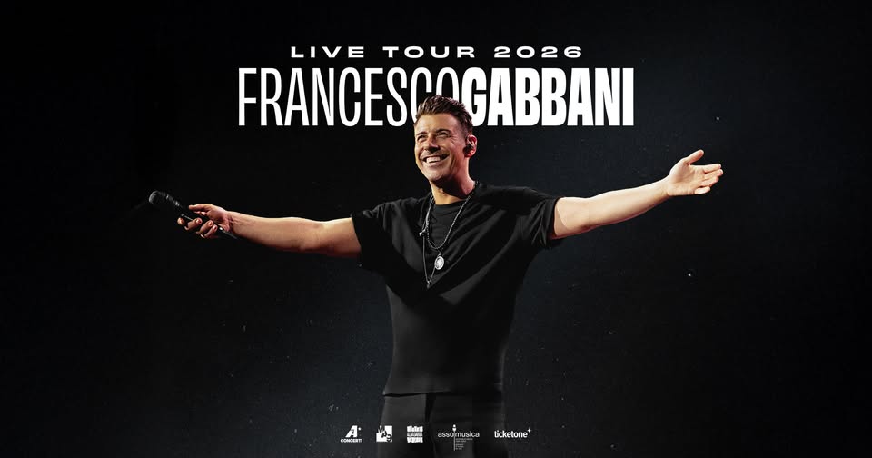 FRANCESCO GABBANI – LIVE TOUR 2026 // BIBIONE