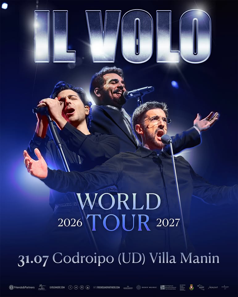 IL VOLO live @Villa Manin – 31 luglio 2026