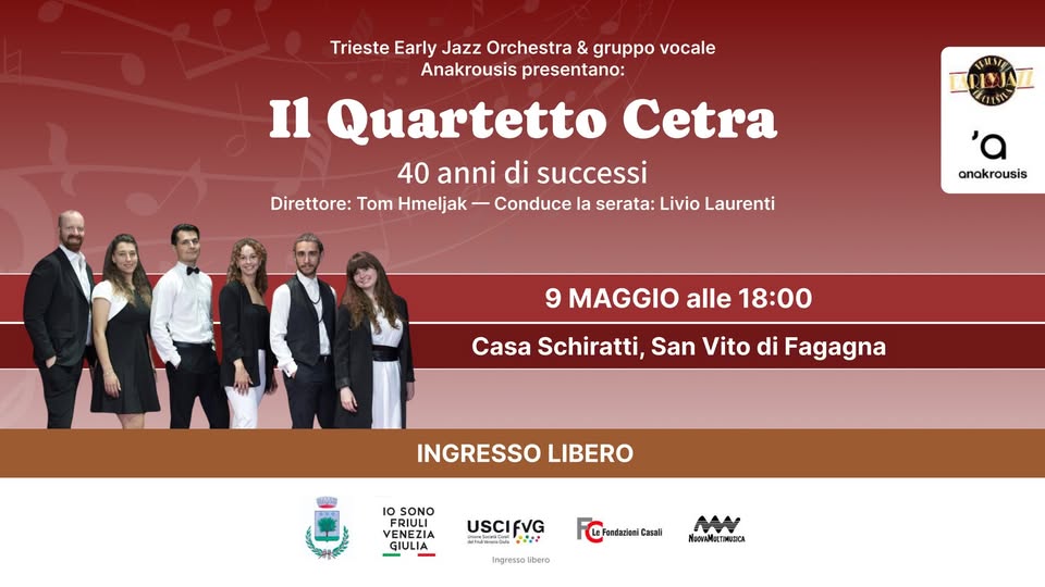 Il Quartetto Cetra – 40 anni di successi - EventiFVG.it