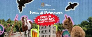 FESTA DI PRIMAVERA – ANNULLATO‼️🚫