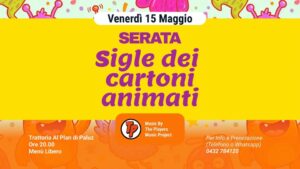 🔥 Serata SIGLE dei CARTONI ANIMATI alla Trattoria al Plan di Paluz 🎵