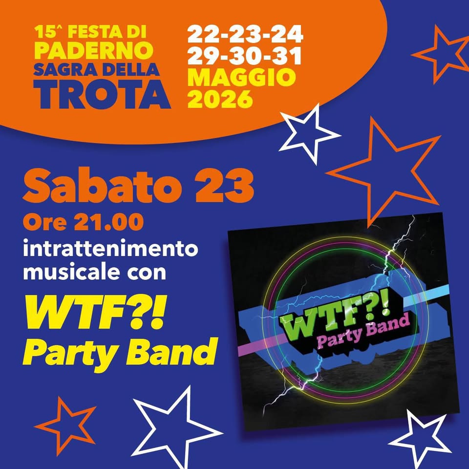 WTFunk live @ Sagra della Trota Paderno - EventiFVG.it