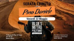 🔥 PINO DANIELE Serata Tributo – Live al PLAN DI PALUZ 😎