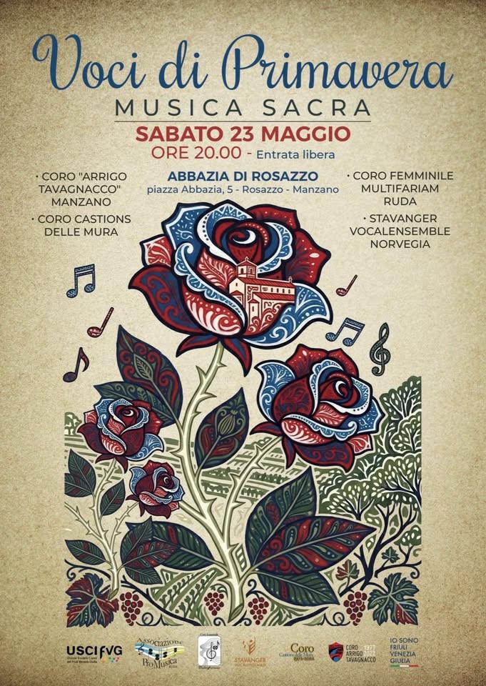 VOCI DI PRIMAVERA | Concerto internazionale di Musica Sacra - EventiFVG.it