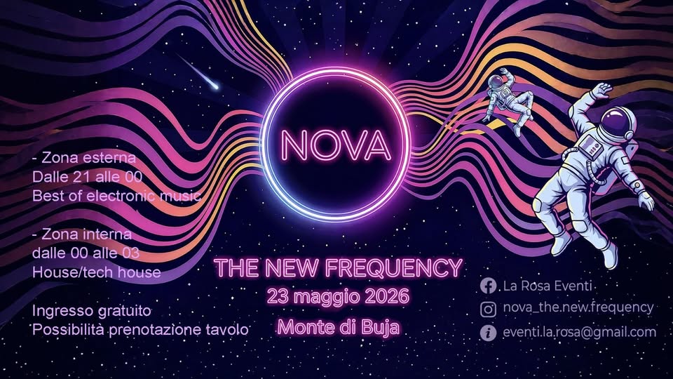 NOVA-the new frequency - NOVA-the new frequency - EventiFVG.it