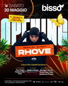 OPENING PARTY • w/RHOVE • Giardini Bissò