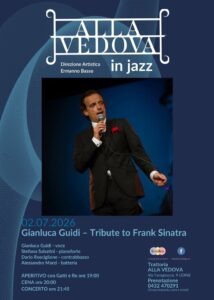 Gianluca Guidi – Tribute to Frank Sinatra – Alla Vedova in Jazz