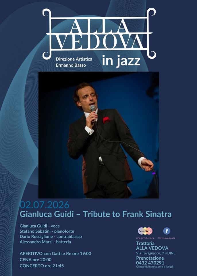Gianluca Guidi – Tribute to Frank Sinatra – Alla Vedova in Jazz