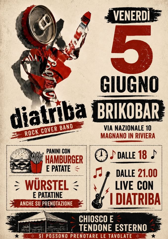 diatriba live al Brikobar, Magnano - diatriba live al Brikobar, Magnano - EventiFVG.it