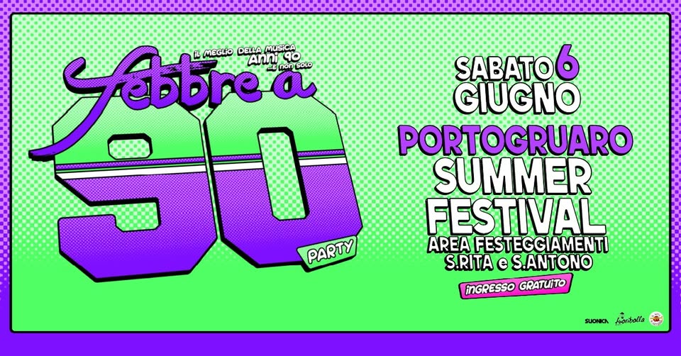 Febbre a 90 • Portogruaro Summer Festival - Febbre a 90 • Portogruaro Summer Festival - EventiFVG.it