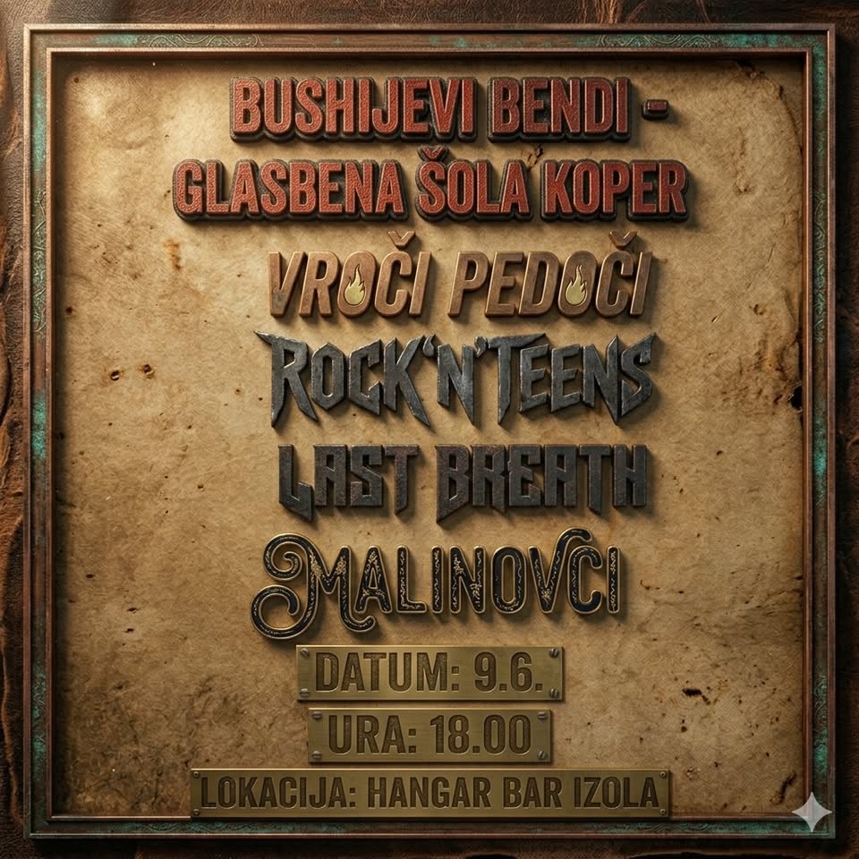 Nastop Bushijevih bendov Glasbene šole Koper - EventiFVG.it
