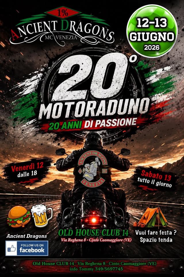 Ancient Dragons 20° Motoraduno - EventiFVG.it