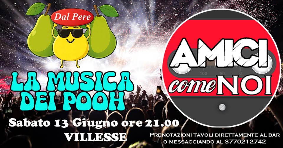 Notte Pooh dal Pere