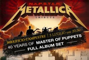 Napster – Metallica tribute Live at Birrificio Campestre